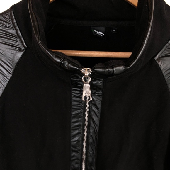 ✨Twik Long Black Zip Lightweight Jacket - Picture 3 of 4